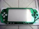 ★PSP1000 フェイスプレートB メタリックグリーン(緑)新